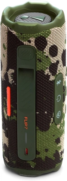 JBL FLIP7 迷彩 SQUAD JBL Flip 7 Squad | Портативная водонепроницаемая и