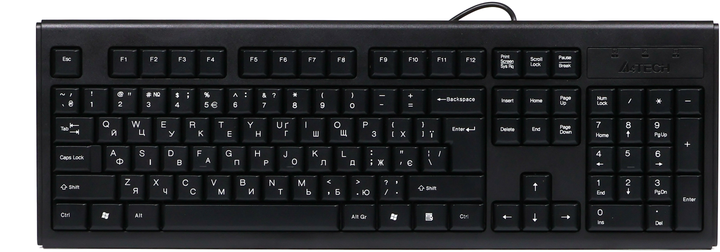 Клавиатура проводная A4Tech KR-83 PS/2 (4711421805896) - изображение 1