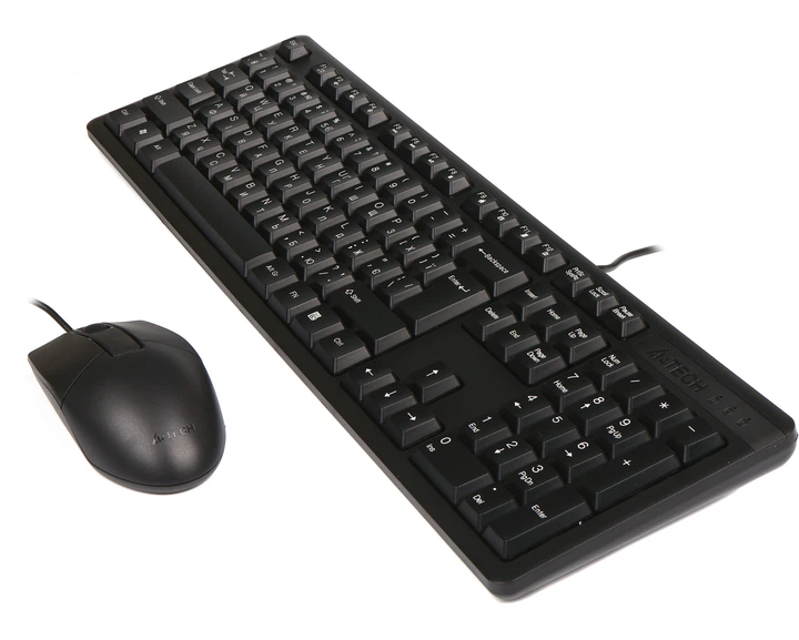 Комплект проводной A4Tech KK-3330 Black (4711421961851) - изображение 5