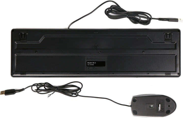 Комплект проводной A4Tech KK-3330 Black (4711421961851) - изображение 6