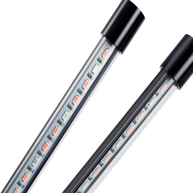 Світлодіодна LED-фітолампа Grow Light для вирощування рослин розсади Повний спектр 3 голови USB 30 Вт - зображення 4