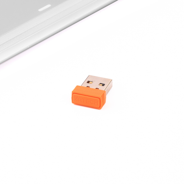 Клавиатура беспроводная A4Tech FBK25 Wireless White (4711421961578) - изображение 5