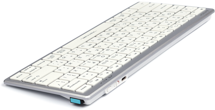 Клавиатура беспроводная A4Tech FBX51C Wireless White (4711421972987) - изображение 6