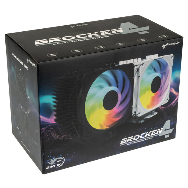 Chłodzenie Alpenfohn Brocken 4  ARGB 120 mm (84000000224) - obraz 10