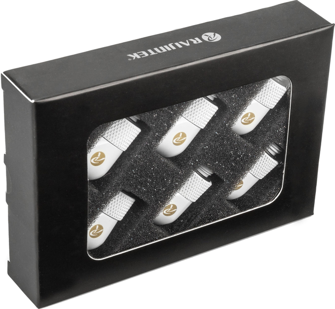Złączka Raijintek RAI - G1/4 Fitting MF0906 White (0R40B00249) - obraz 4