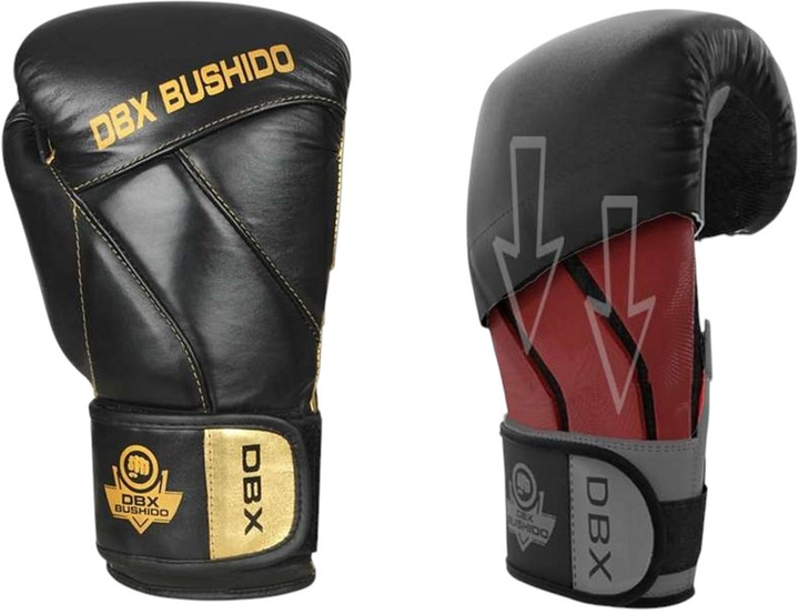 Rękawice bokserskie Bushido Hammer B-2v14 rozmiar 14 oz Black (5902539019148) - obraz 3