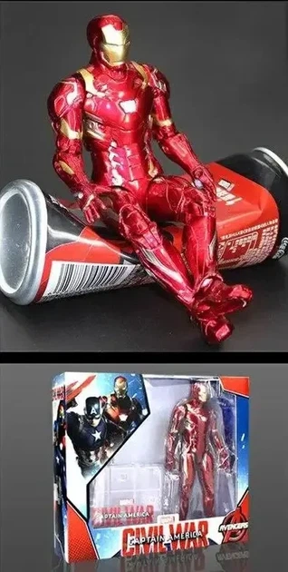 Залізна людина — Iron Man Marvel колекційна фігурка - зображення 6
