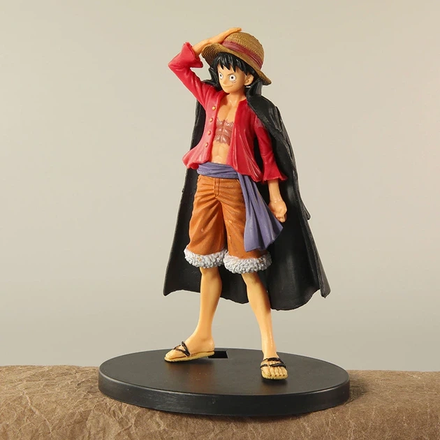 Фігурка Манкі Д. Луффі з манги One Piece. Monkey D. Luffy в плащі Великий куш 18СМ - зображення 2