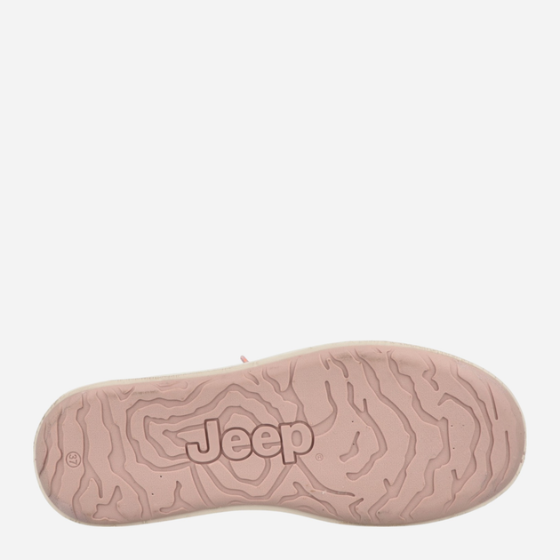 Mokasyny damskie Jeep JL51500A-080 37 24.9 cm Różowe (8052597155054) - obraz 5