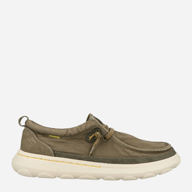 Mokasyny męskie Jeep JM51041A-020 43 28.9 cm Khaki (8057808740531) - obraz 1