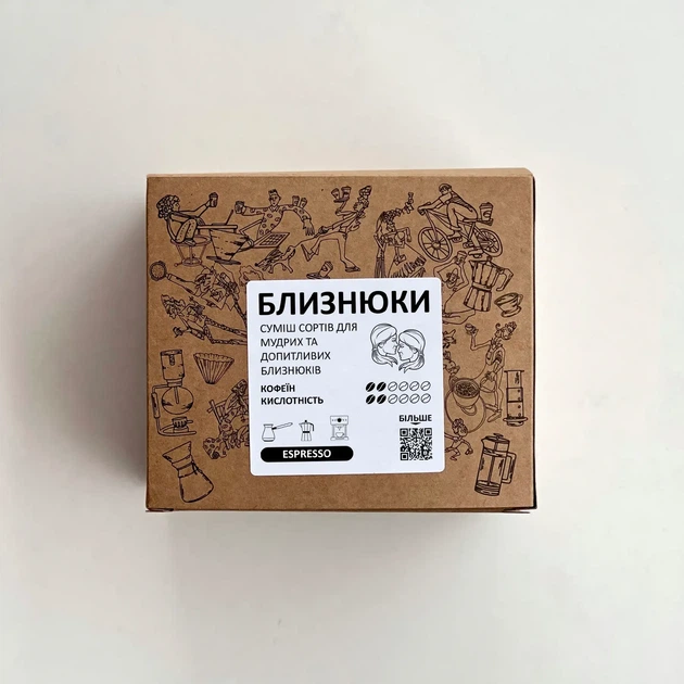 Кава мелена Coffee Capital для мудрих та допитливих БЛИЗНЮКІВ 1кг - зображення 2