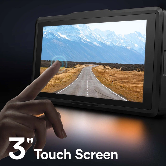 Видеорегистратор двойной WOLFANG WD01 / 4К/Full HD / 170° / GPS / Wi-Fi Б/В - изображение 2