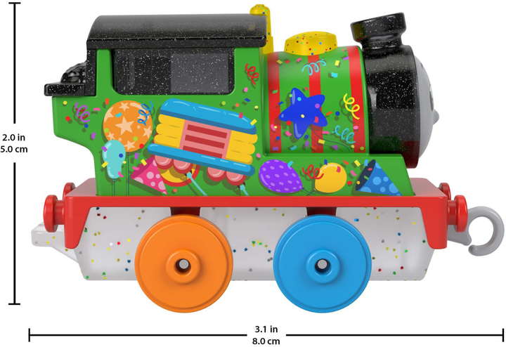 Іграшка Fisher-Price Thomas & Friends локомотив Персі HFX89 / HMC34 (194735124305) - зображення 6