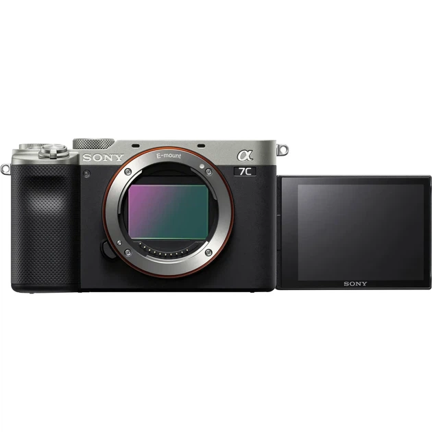 Бездзеркальна камера Sony Alpha A7C Body Silver (ILCE7CS) - зображення 3