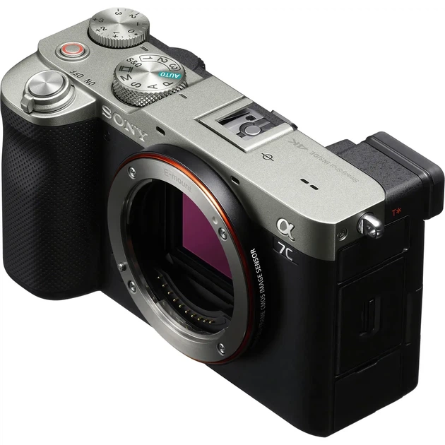 Бездзеркальна камера Sony Alpha A7C Body Silver (ILCE7CS) - зображення 5