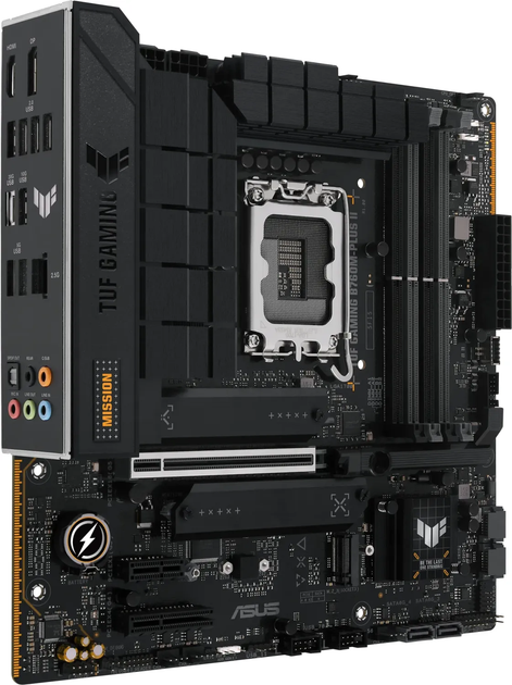 Материнська плата Socket_1700 Asus TUF Gaming B760M-Plus II (mATX, B760, 4x DDR5 max. 192GB) - изображение 1
