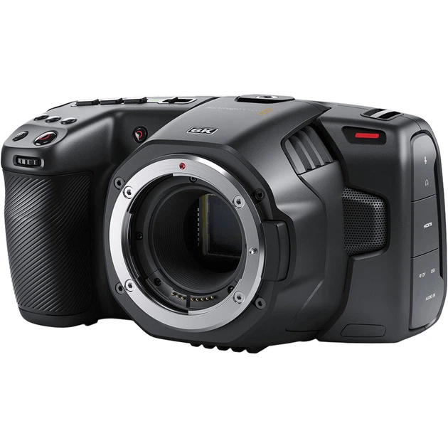 Кинокамера Blackmagic Design Pocket Cinema Camera 6K Black (CINECAMPOCHDEF6K) [120004] - изображение 2