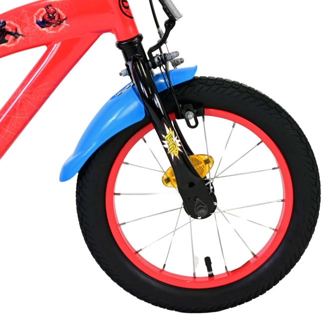 Rower dziecięcy Volare Marvel Spider-Man 14 " Czerwono-Niebieski (8715347214837) - obraz 7