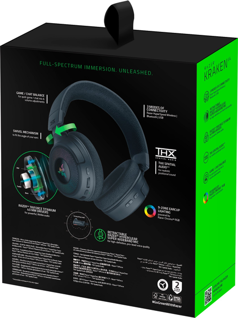 Słuchawki Razer Kraken V4 (RZ04-05170100-R3M1) - obraz 10
