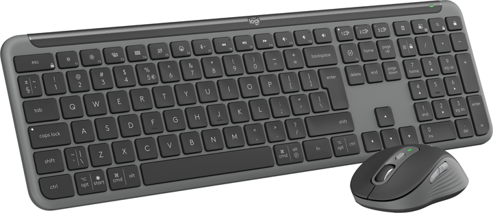 Комплект бездротовий Logitech MK950 Graphite (920-012490) - зображення 2