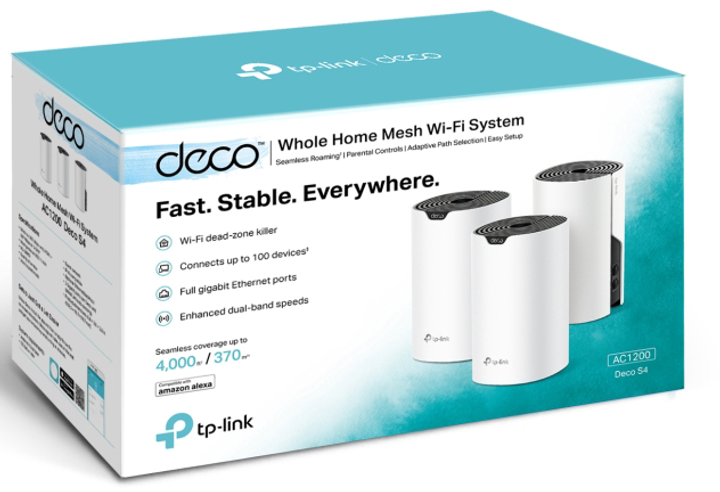 Маршрутизатор TP-LINK Deco S4 (3-pack) - зображення 3