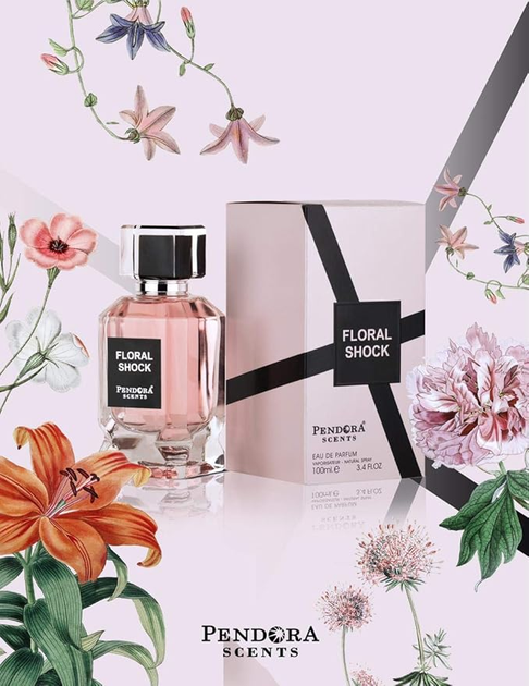 Парфумована вода для жінок Paris Corner Pendora Scents Floral Shock 100 мл (6423080719152) - зображення 4