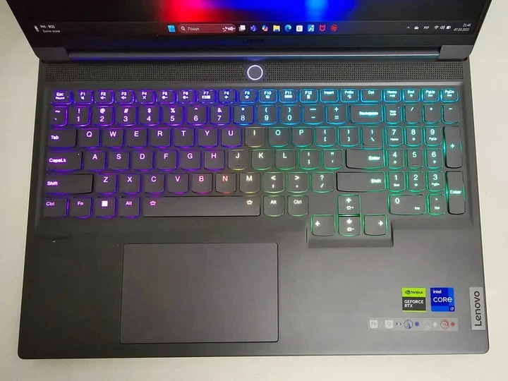 Ноутбук Lenovo LEGION 7 (2023) I9 13900H/RTX 4070/RAM 16GB/SSD 1TB/QHD 240Hz Б\В - изображение 4