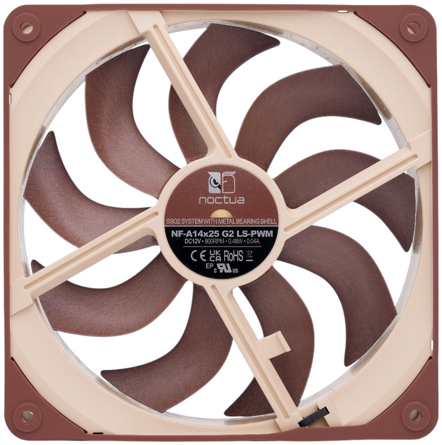 Wentylator Noctua NF-A14x25 G2 LS-PWM - obraz 4