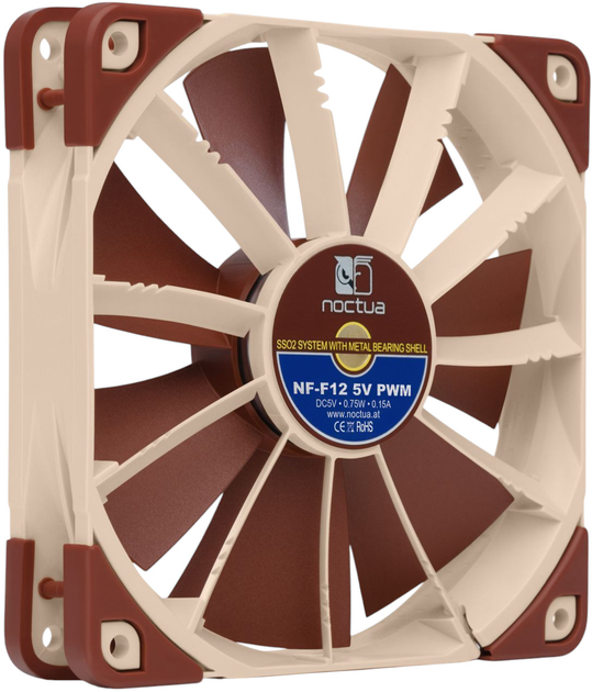 Wentylator Noctua NF-F12 5V PWM - obraz 3