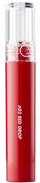 Tint do ust Rom&nd Glasting Water 02 Red Drop 4 g (8809625241322) - obraz 3