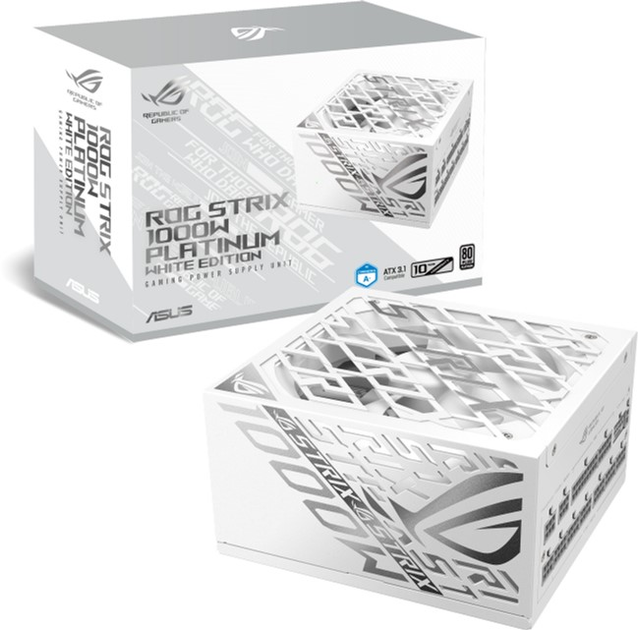 Блок питания Asus ROG Strix 1000W Platinum White Edition (90YE00W4-B0NA00) - изображение 13