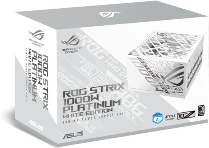 Блок питания Asus ROG Strix 1000W Platinum White Edition (90YE00W4-B0NA00) - изображение 14