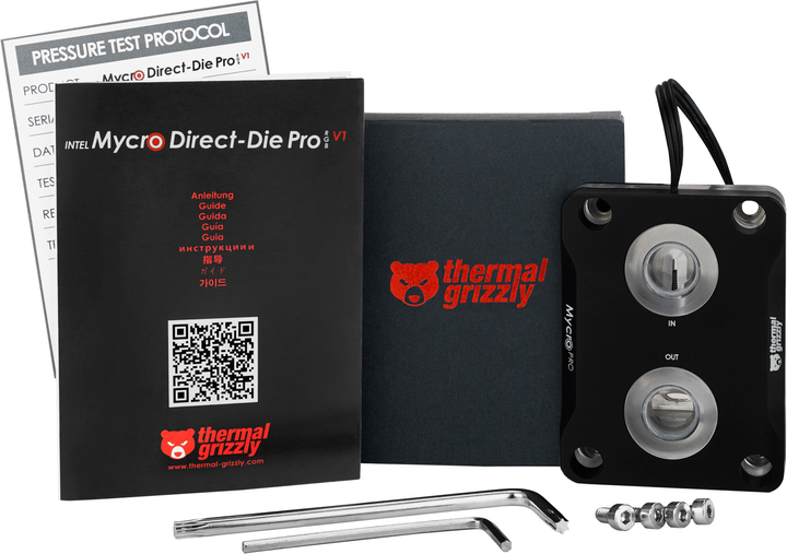 Водоблок Thermal Grizzly Intel Mycro Direct-Die Pro RGB (TG-MY-DD-P-RGB-i-V1) - зображення 4
