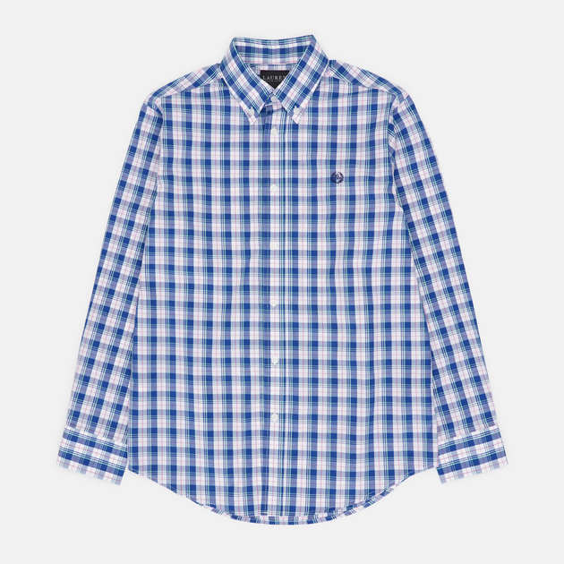 Подростковая рубашка в клетку для мальчика Ralph Lauren 433351366 158 см Разноцветная (1159821506) 