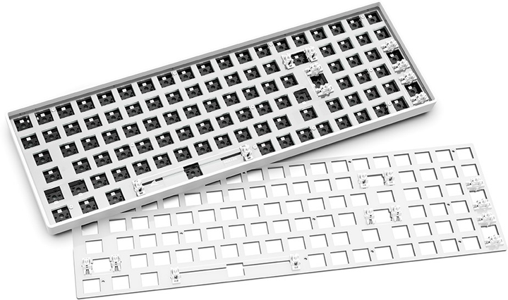 Obudowa klawiatury Sharkoon SKILLER SGK50 S2 Barebone ANSI/ISO White (4044951040780) - obraz 8