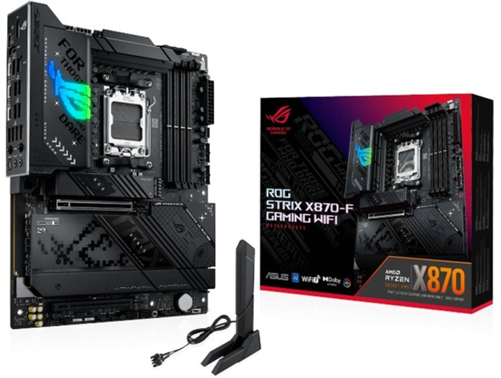 Płyta główna ASUS ROG STRIX X870-F GAMING WIFI (sAM5, AMD X870, PCI-Ex16) - obraz 13