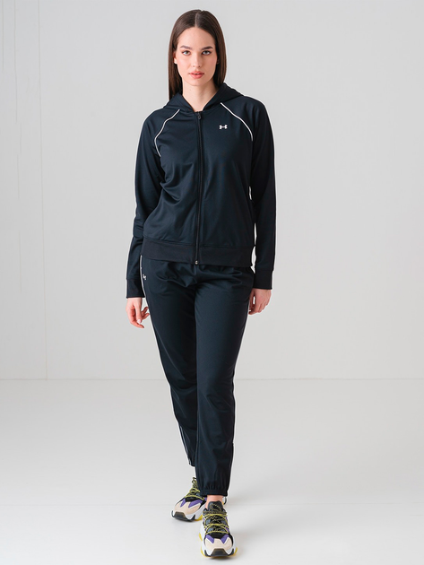 Спортивный костюм женский Under Armour Ua Rival Tricot Tracksuit Hd 6001966-001 XS Черный (197779716093) 