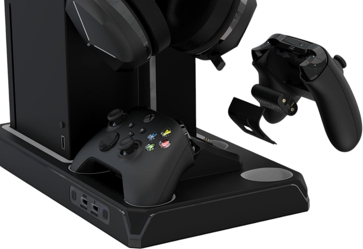 Wielofunkcyjna podstawka IMP Tech DLX & LED Multifunctional Charging Stand Xbox (5060176365612) - obraz 4