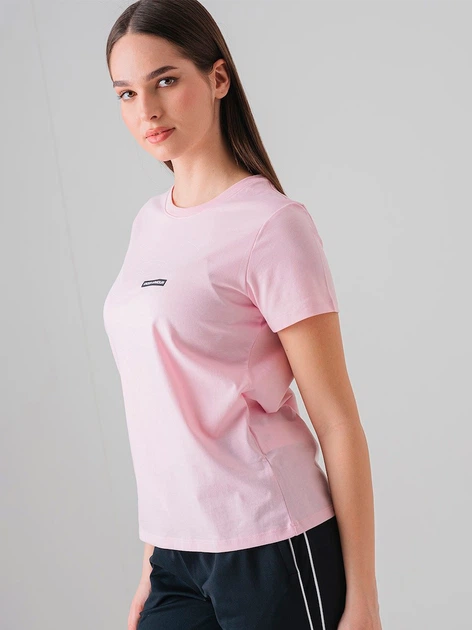 Футболка женская Under Armour Ua Rival Outline Ss 1389719-647 XL Розовая (197780724940) - изображение 3