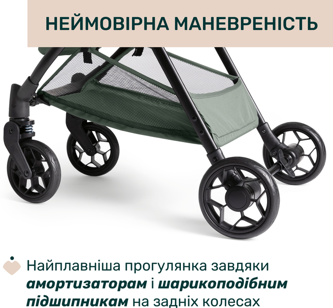 Прогулочная коляска Chicco Urbino Зеленая (87138.75) - изображение 5