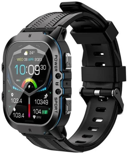 Смарт-годинник Oukitel Watch BT20 Black-Blue - Фото 1 Смарт-годинник Oukitel Watch BT20 Black-Blue - зображення 1