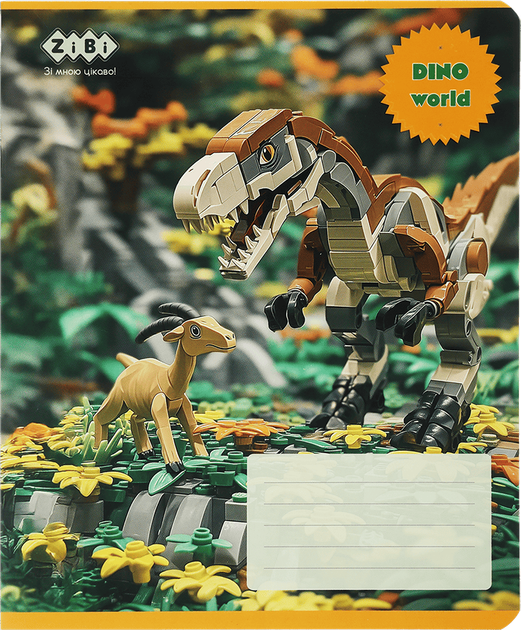 Набор тетрадей ученических ZiBi Dino 12 листов в клетку х 25 шт (ZB25.1751K) - Фото 9 Набор тетрадей ученических ZiBi Dino 12 листов в клетку х 25 шт (ZB25.1751K) - изображение 9