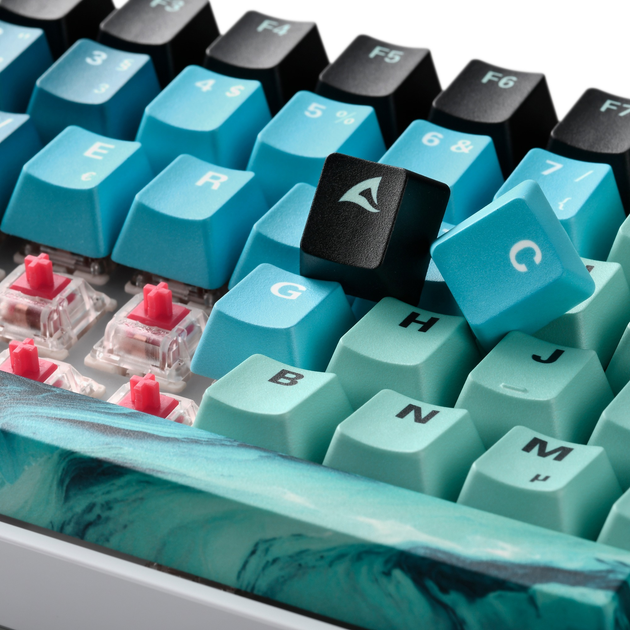 Zestaw keycapów Sharkoon SKILLER SGK50 S3 D4 i podkładka gamingowa SKILLER SGP30 XXL D4 Multicolored (4044951039760) - obraz 6