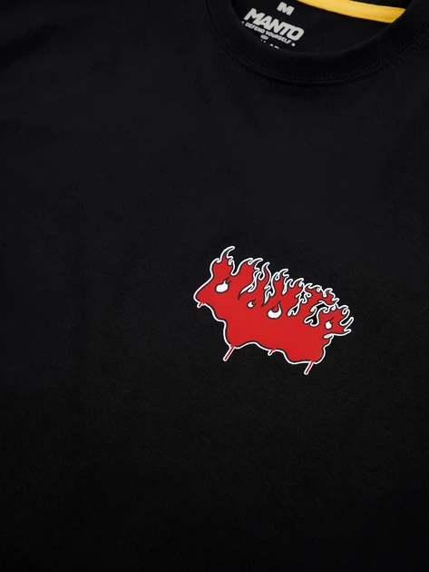 Футболка MANTO t-shirt BLAZE Black S - Фото 5 Футболка MANTO t-shirt BLAZE Black S - изображение 5