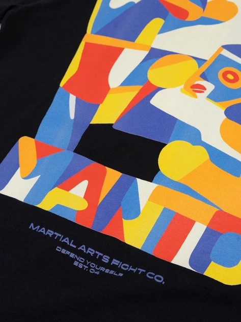 Футболка MANTO t-shirt CUBISM THAI Black M - изображение 3
