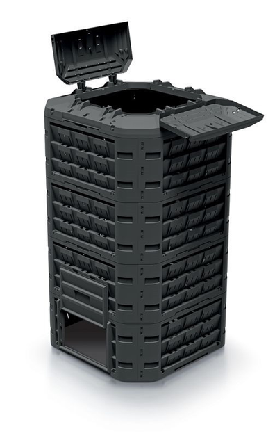 Компостер садовый 1250л Prosperplast COMPOGREEN VARIO, IKL1250C - изображение 2