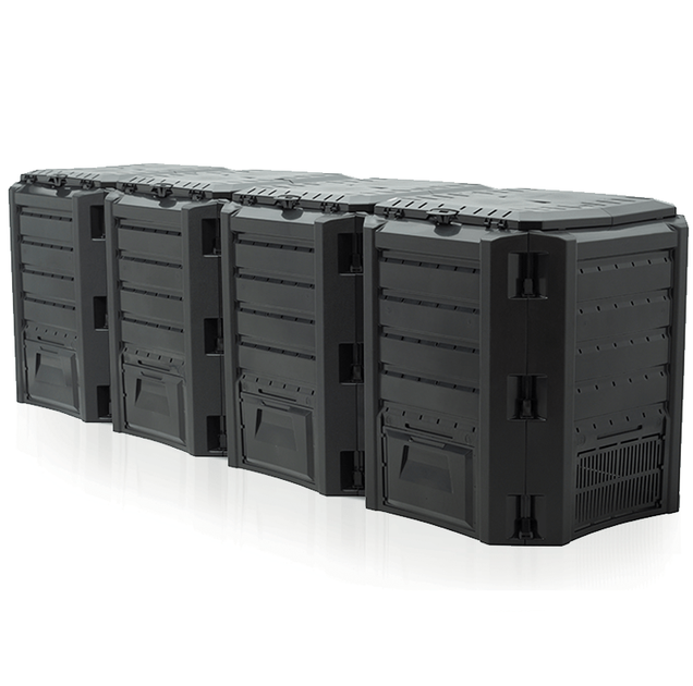 Четырехмодульный садовый компостер 1600л Prosperplast MODULE COMPOGREEN, IKLM1600C - изображение 3