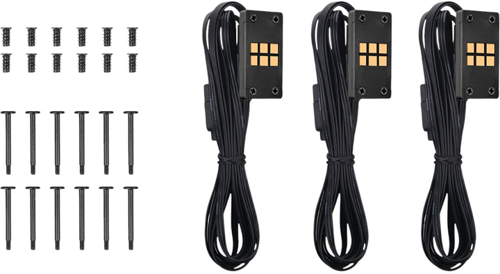 Набір з 3 вентиляторів Thermaltake CT120 EX Reverse ARGB Sync Black (CL-F192-PL12SW-A) - зображення 8