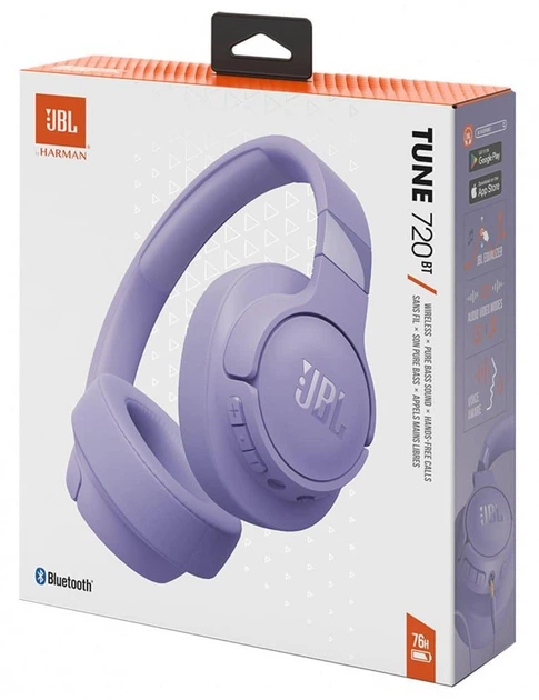 Наушники JBL Tune 720BT Purple (JBLT720BTPUR) - изображение 9