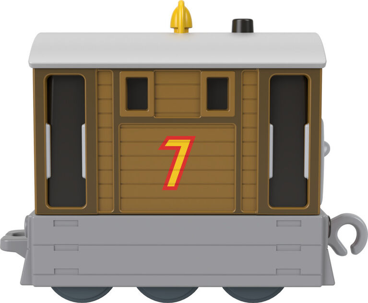 Zabawka Fisher-Price Thomas & Friends Metal Push-Along Toy Train Toby HTN28 (194735194780) - obraz 4